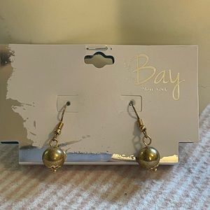 By the bay ball drop earrings